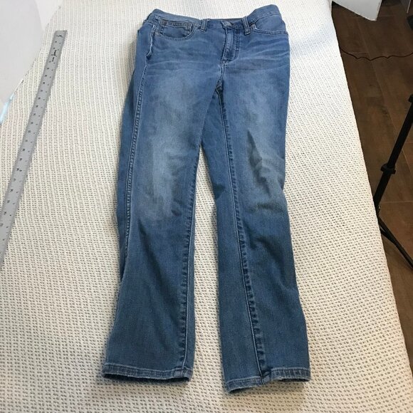 Madewell Denim - MADEWELL WOMENS SKINNY CROP JEANS SIZE 24